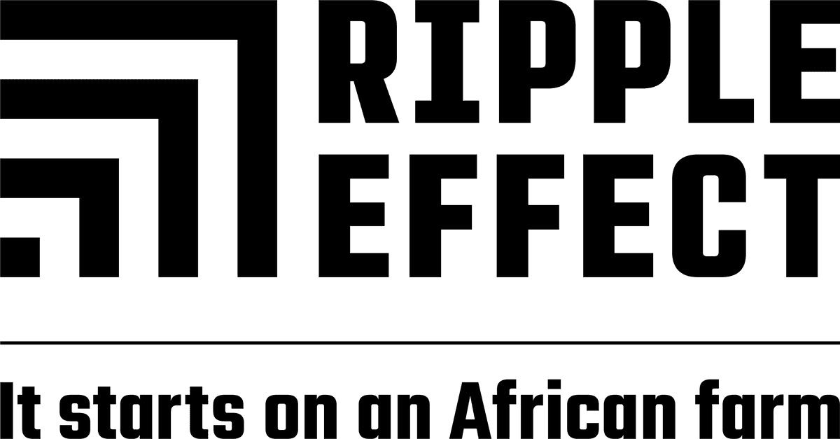 Ripple Effect fundraising strapline logo black RGB   Medium